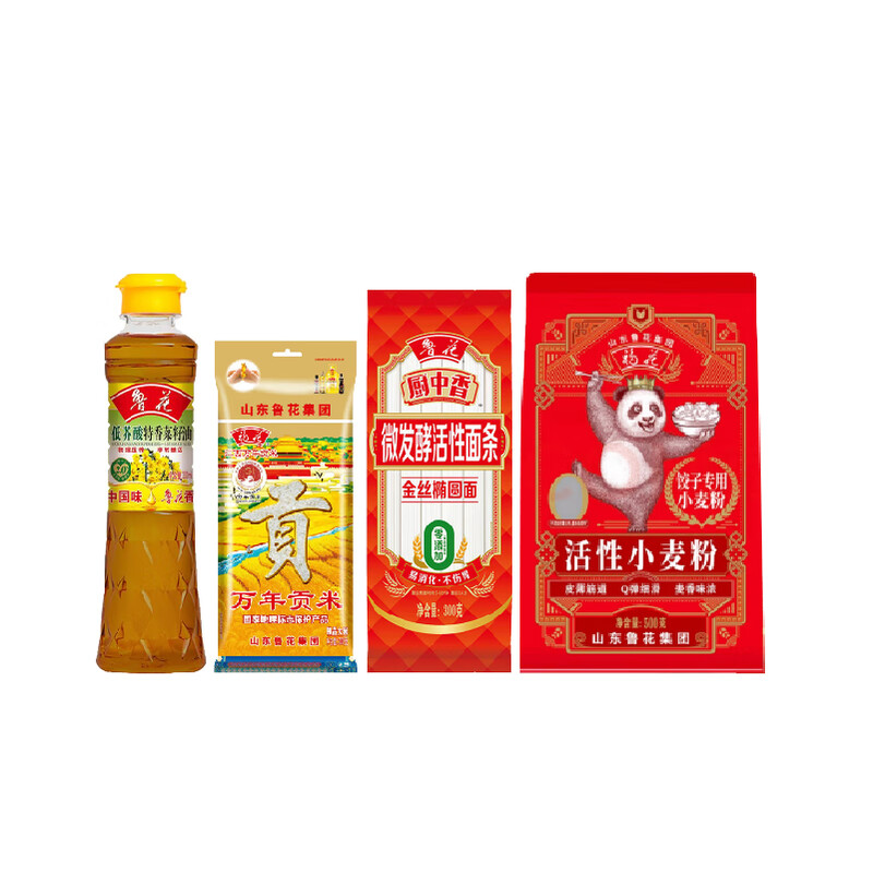 鲁花 团圆食刻礼盒A(单位:件)高清大图