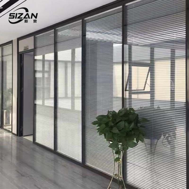 斯赞 铝材玻璃隔断玻璃屏风 SZ319磨砂 平方米图片