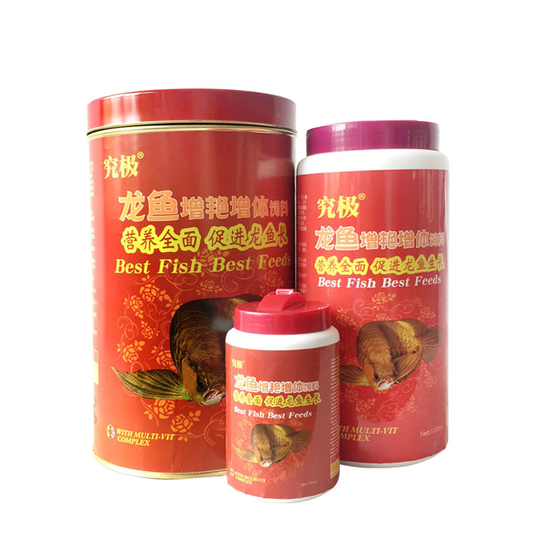 金龙鱼饲料红龙鱼饲料银龙鱼饲料增体増艳微生物龙鱼饲料高清大图