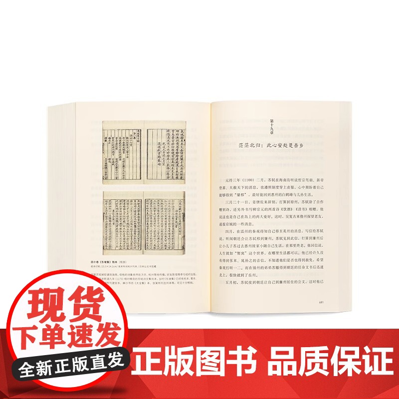 [央视网]孤星之旅 苏东坡传 周文翰 著 古代名人传记个人自传 文人视觉传记 苏轼和宋朝文化生态的传记书籍 读库DX高清大图
