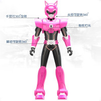 展高(JUMPGO)迷你特工队X玩具变形机器人玩具男孩女孩豪华版声光战士 卡通周边儿童节日礼物露西8732