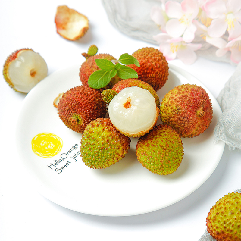 新鲜水果 小觅蜜妃子笑荔枝1kg/箱