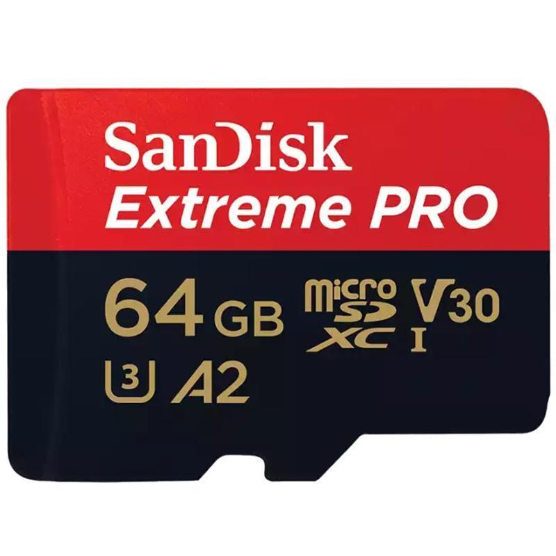 闪迪(Sandisk)64GB TF卡手机内存卡 读170MB/s写90MB/s运动相机无人机存储卡Micro SD卡高清大图