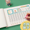绿彩虹光[减压字帖]幼小衔接点阵数字描红本儿童幼儿园练字帖3-8岁启蒙 趣味控笔+基本笔画+常用偏旁