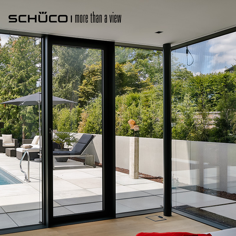 德国旭格门窗schuecoads65平开门系统入户门庭院门防盗门室内门断桥铝