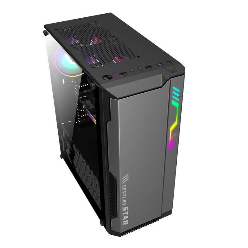 铭能 i9级十核E5-2670V2/RX580 8G独显/16G内存/512G固态 台式电脑 DIY组装机 台式机 电脑主机 组装电脑 家用办公商务学生游戏台式主机+24英寸全套高清大图