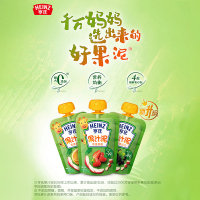 亨氏 (Heinz)乐维滋果汁泥苹果蓝莓果汁泥120g