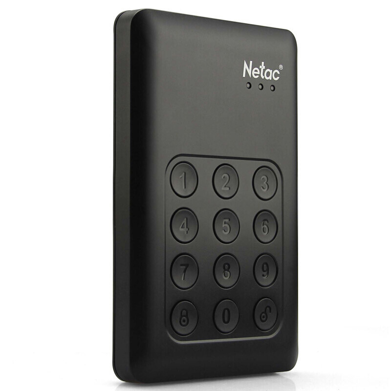 朗科(Netac) K588按键加密移动硬盘（行业版）1TB USB3.0