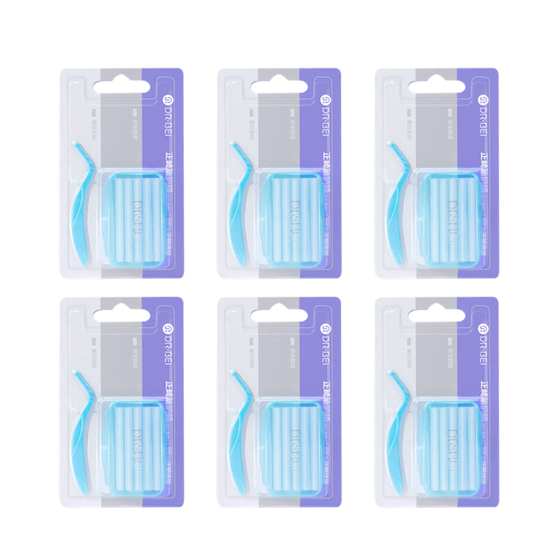 贝医生正畸防护蜡柔软易粘矫正牙齿牙箍托槽日常便携元气薄荷6盒装