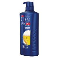 [吴亦凡同款]清扬(CLEAR)男士去屑洗发水 啤酒酷爽型720g 适合成人 所有发质[联合利华]