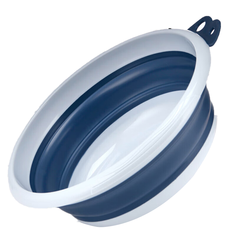 四万公里 SW8043 折叠脸盆 中号(单位:个)莫兰迪蓝