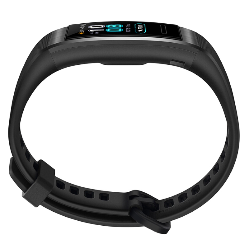 华为(HUAWEI) 手环 3 Pro曜石黑(高清彩屏+睡眠监+GPS泳+支付+Android,IOS通用)