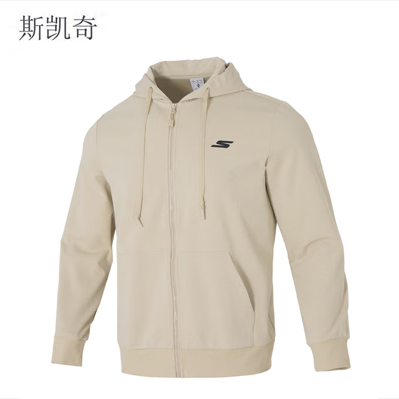 斯凯奇 情侣针织连帽外套 P225U132-0280XXL 件