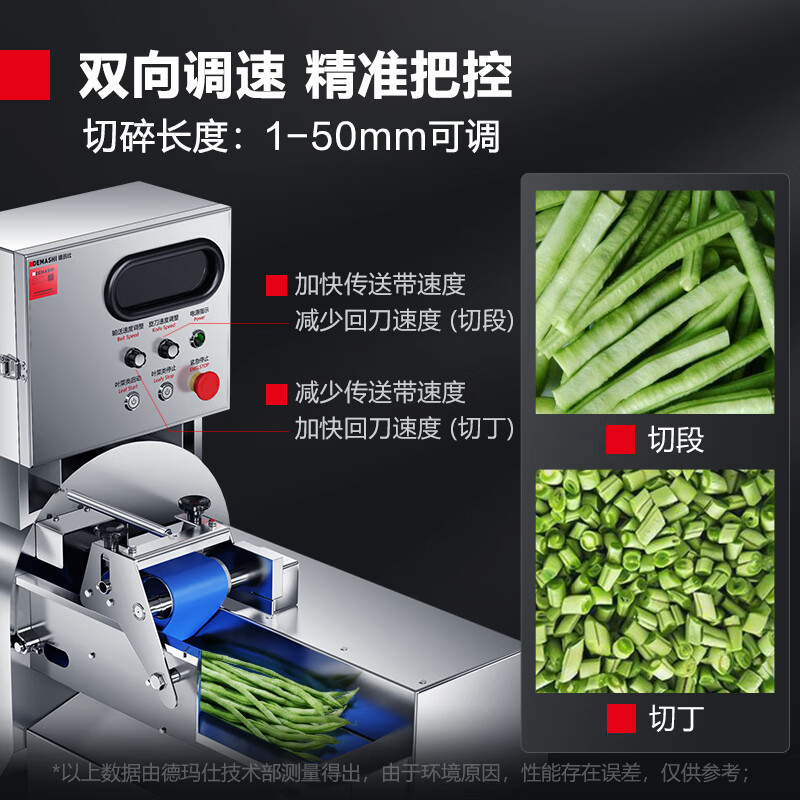 德玛仕(DEMASHI) JG-805 切菜机 商用电动多功能食堂用饭堂不锈钢蔬菜刨片机