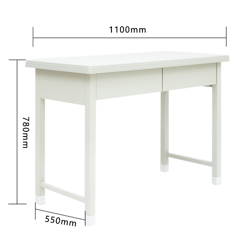 相威钢制二抽办公桌学习桌