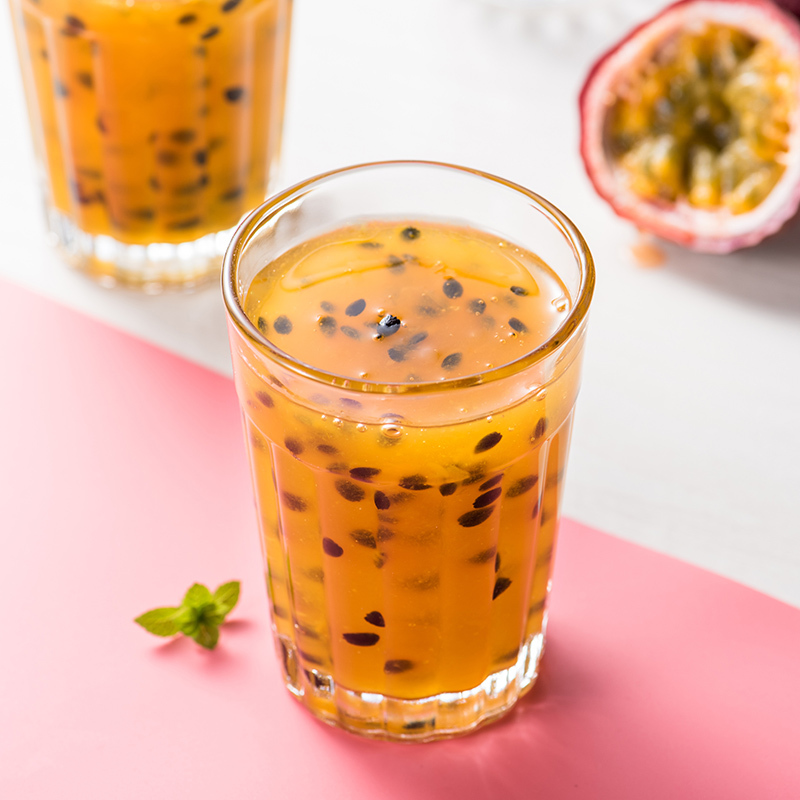 福事多蜂蜜百香果茶240g冲饮泡水喝的冲泡饮料韩式水果茶饮随身便携