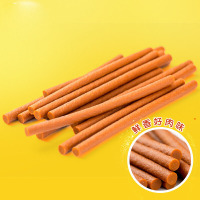 宝路狗零食鲜香肉味条烟熏牛肉味80g*12整盒装