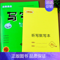 6下 同步练字帖 小学六年级 [正版]六年级下册同步练字帖人教版每日一练6下语文生字帖写字课课练 小学生同步楷书临摹练习