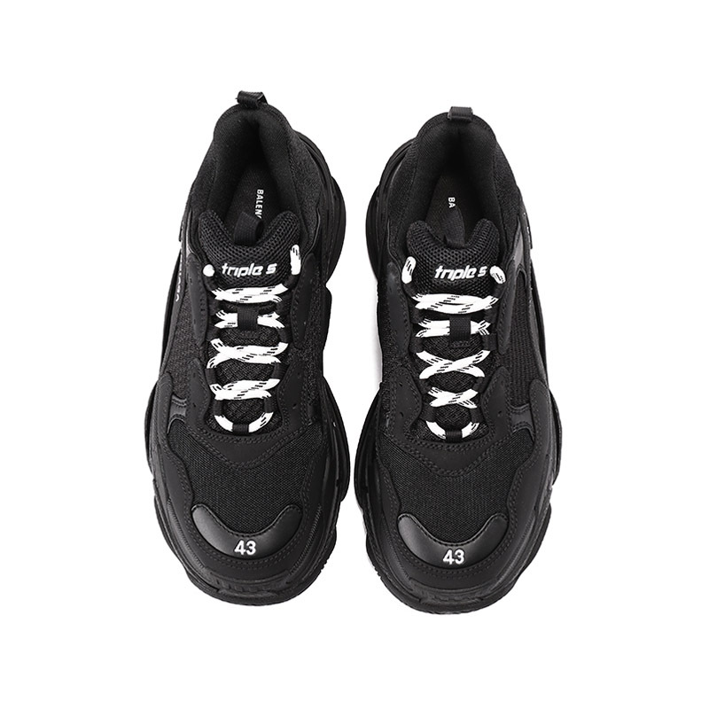 巴黎世家balenciaga男士triples系列户外厚底老爹鞋系带休闲运动鞋