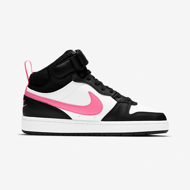 耐克(nike)>耐克女鞋courtborough小aj粉白中帮板鞋休闲运动鞋cd7782