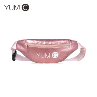 YUMC 防水斜挎小腰包男W2001 玫瑰金