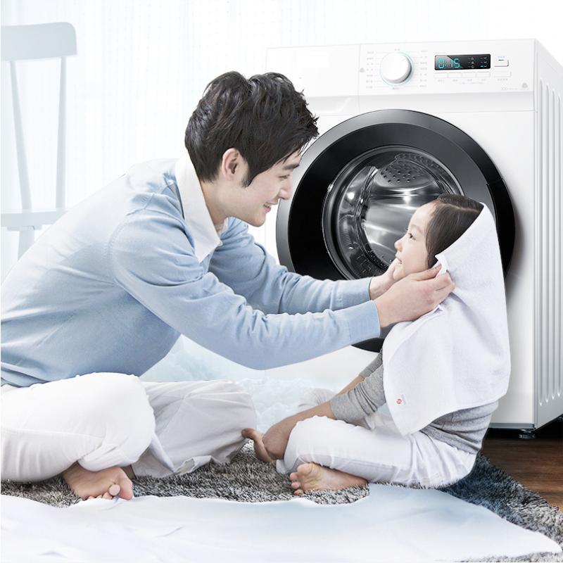 洗衣机8kg 全自动家用杀菌变频滚筒洗衣机静音MG80V11D
