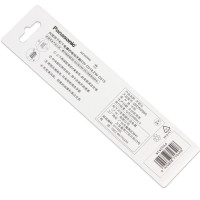松下(Panasonic)电动牙刷EW-DS18/DS19替换牙刷头WEW0966 两支装