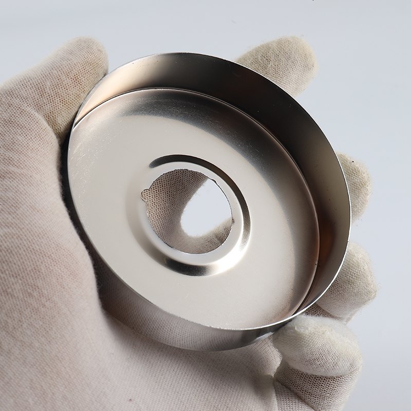 希而希304不锈钢角阀花洒水龙头装饰盖加高加大遮丑盖4分6分圆形水管