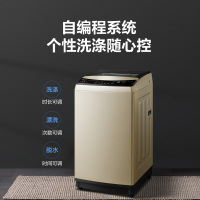 小天鹅（Little Swan）9公斤全自动直驱变频波轮洗脱一体洗衣机 一级能效智能操控 金色TB90V80WDCLG
