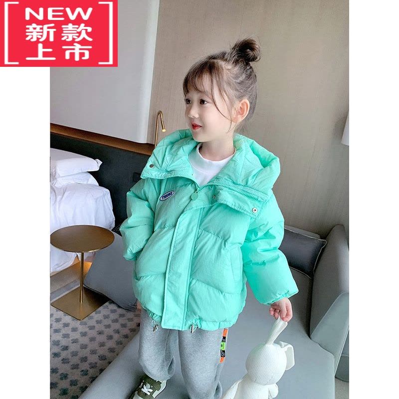 可莉允女童棉服2022新款冬季加厚韩版韩范洋气儿童夹棉外套女宝宝棉袄潮图片