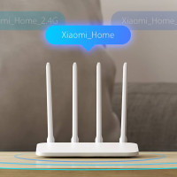 小米(MI)路由器4A 百兆WIFI无线家用路由器 无线双频 四天线稳定穿墙 防蹭网 5G 双频合一 稳定高速 智能APP远程控制