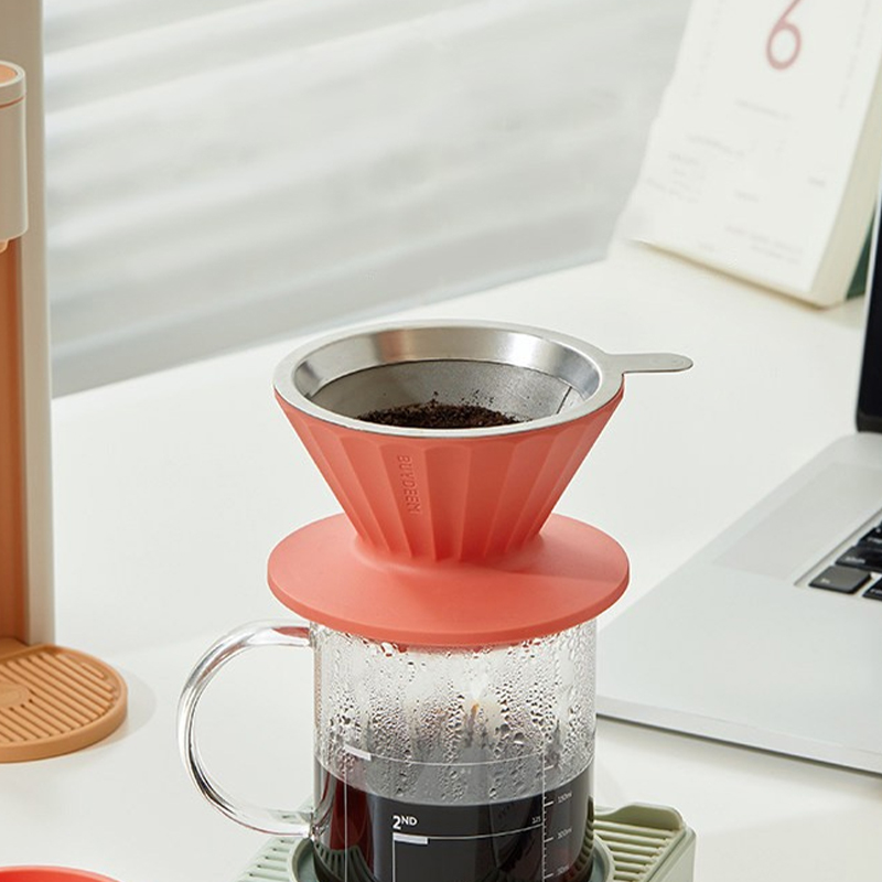 北鼎滤杯212g一体收纳自带滤网不挑杯型CD1024(颜色随机)高清大图