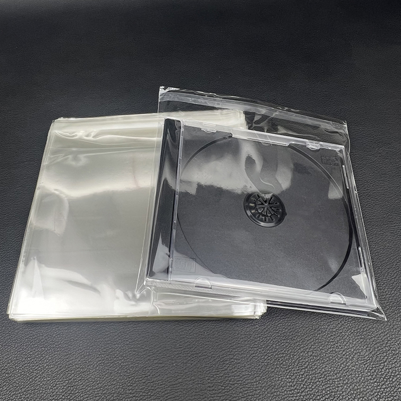 CD盒防尘袋透明外袋DVD盒包装袋自封袋光盘盒蓝光盒袋子光碟壳袋高清大图