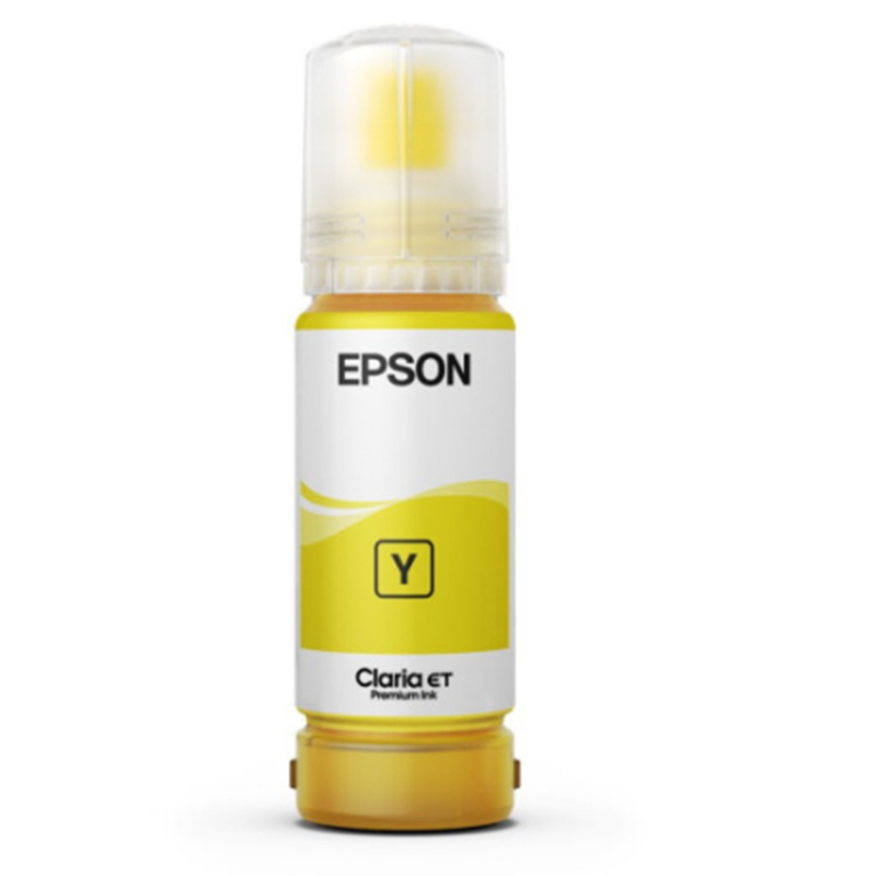 爱普生(EPSON)013/014系列墨水瓶 T07F4 适用L8168 L8188 014Y(黄色)原装墨盒/墨水