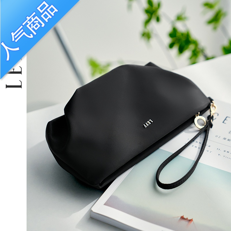 封后云朵手拿包女士2022新款零钱包夏季帆布手机小包包便携化妆包女斜挎包