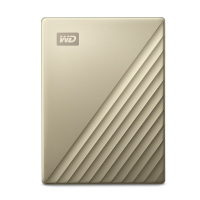 西部数据(WD)2T Type-C移动硬盘My Passport Ultra 2.5英寸金色WDBC3C0020BGD