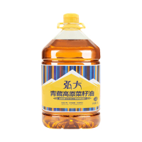 [中华特色]湟中馆 青海高原菜籽油 弘大青藏高原菜籽油压榨三级 5L