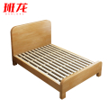 班龙单人床1.35米原木色张