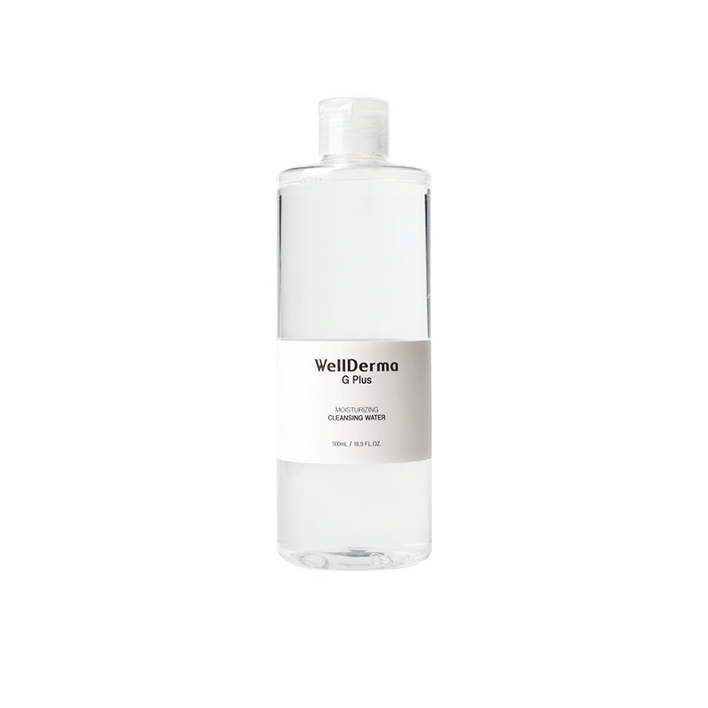 WellDerma梦蜗透润卸妆水500ml 温和舒适 深层清洁 眼唇彩妆轻松可卸 无刺激