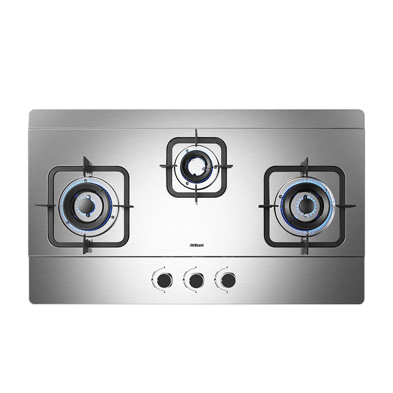 老板(Robam)4.2kW灶具自营双眼灶煤气灶单灶具燃气灶嵌入式灶煤气炉不锈钢灶台带熄火保护三眼灶9G23(液化气灶)