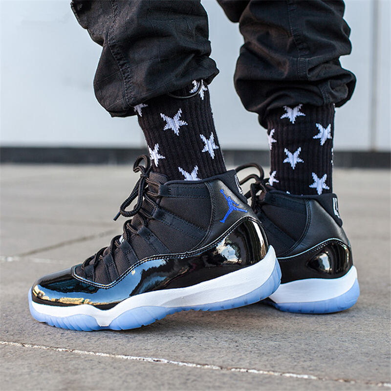 nike耐克11代airjordan11aj11乔11黑武士男子女子篮球鞋378037