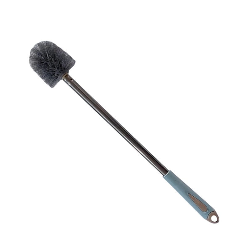 炯毅 马桶刷家用创意卫生间厕所无死角去污清洁刷不锈钢长柄刷 洁厕刷 马桶刷 圆头 个高清大图