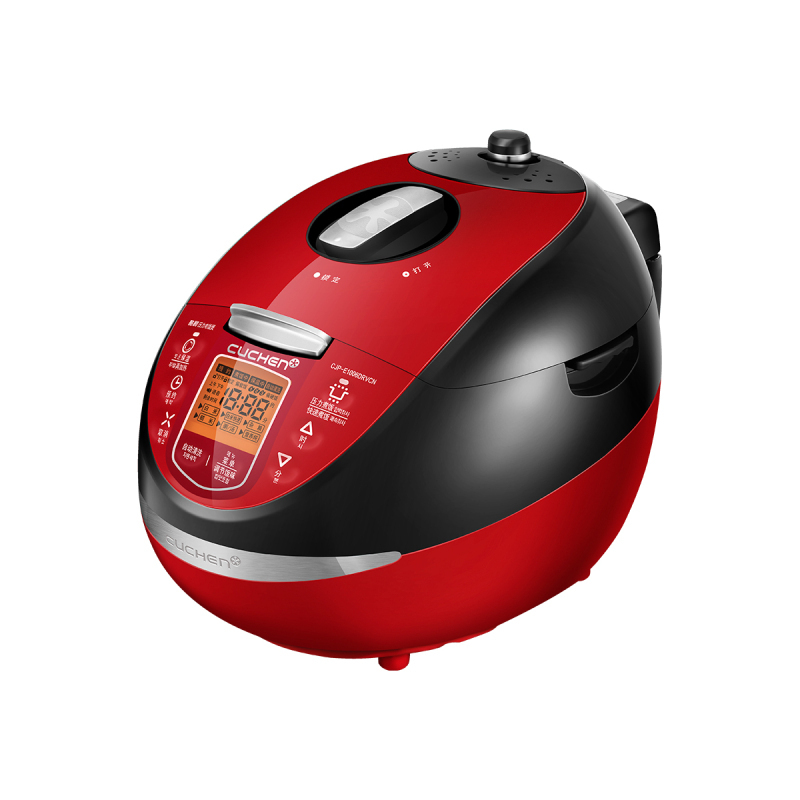 酷晨(CUCHEN)韩国5L电饭煲高压力智能多功能电饭锅家用1-3-5人 CJP-E1006DRVCN 黑红