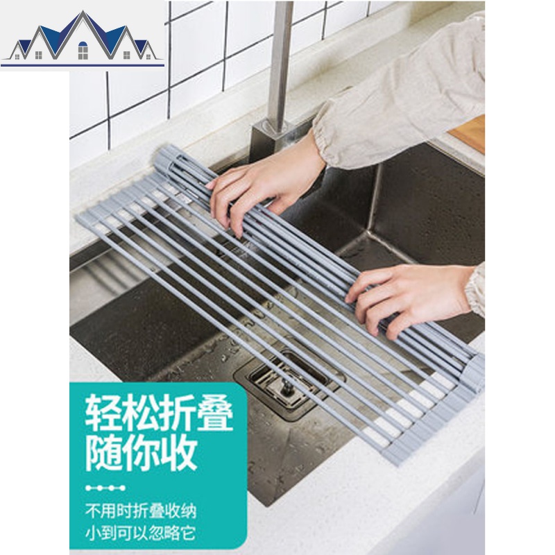 厨房用品家用大全用具小百货生活用品创意沥水架上方收纳架置物架 三维工匠高清大图