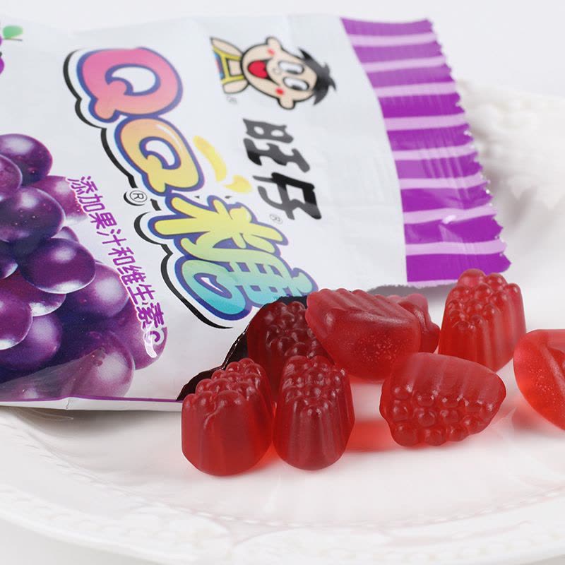 旺仔QQ葡萄味 70g图片