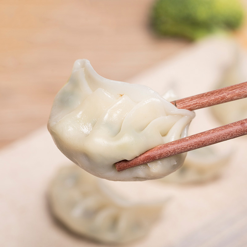 [祐康水饺]顶鲜600g荠菜猪肉水饺*3包家庭速食快捷懒人早餐夜宵