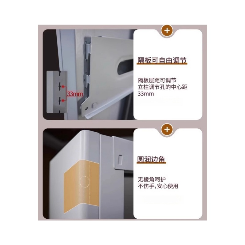 铭思达档案架单面100*30*200cm个高清大图