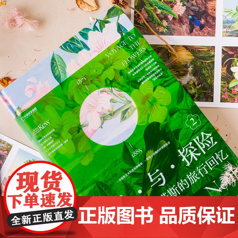 花朵与探险2:玛丽安娜·诺斯的旅行回忆 中国国家地理植物画册书高清大图