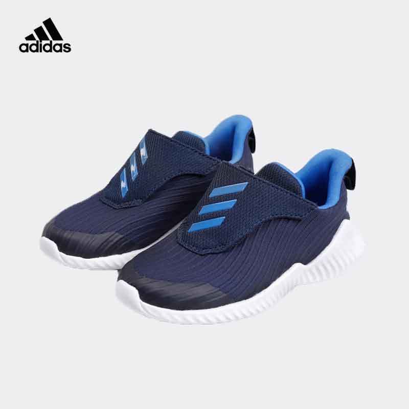 adidas阿迪达斯儿童运动休闲鞋 男童婴童宝宝网面缓震中底轻便便捷魔术贴运动鞋休闲鞋BB9262