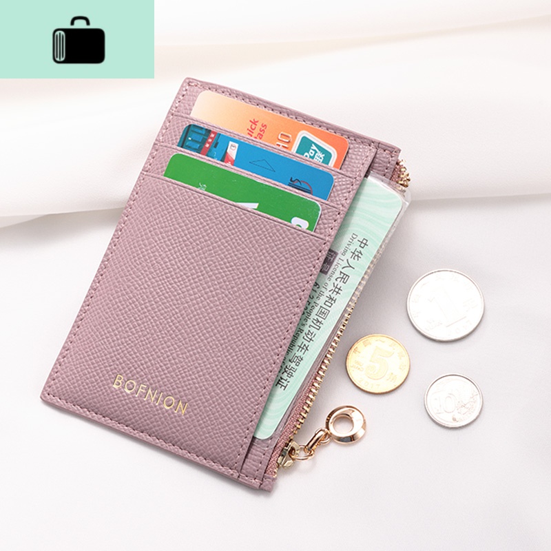 卡包女式超薄皮迷你零钱包卡套一体小巧多功能小卡夹驾驶证皮套NEW LAKE高清大图